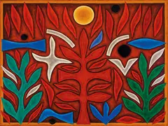 John Coburn, Garden of Life 1992, 1992, oil on canvas