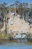 Arthur Boyd, Rocks, Shoalhaven (1989), 1989, oil on board