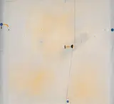 Edwin Tanner, Double Integration of the Painting's Guts is Equivalent to a Pig's Head 1976, 1976, synthetic polymer paint on canvas
