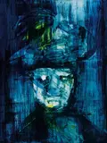 Sidney Nolan, Gallipoli Soldier (1958), 1958, synthetic polymer paint and polyvinyl acetate on composition board