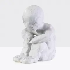 Contemplation 2011 by David Larwill, 2011, Carrara marble, edition 1 of 6, sold Apr 2024