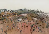 Fred Williams, Treescape (1965), 1965, gouache on paper