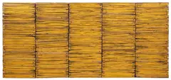 Rosalie Gascoigne, Grasslands 1987, 1987, synthetic polymer paint on sawn and split soft-drink wooden crates on plywood