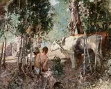 William Beckwith McInnes, A Virgin Bush (1915), 1915, oil on canvas