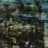 Swamp (1957) by Sidney Nolan, 1957, synthetic polymer paint and polyvinyl acetate on composition board, sold Sep 2023
