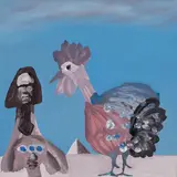 Notes for Oedipus 1975 by Sidney Nolan, 1975, synthetic polymer paint on composition board, sold Sep 2023