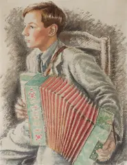 Stella Bowen, John Postgate (1934), 1934, oil on cardboard