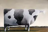 John Kelly, Dobell's Cow (14) 1993, 1993, oil on canvas