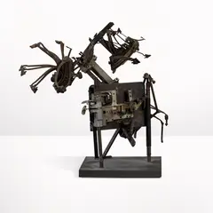 Robert Klippel, No. 163 (1963), 1963, brazed and welded steel and found objects