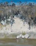 Arthur Boyd, On the Banks of the Shoalhaven (1984), 1984, oil on canvas