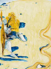 Brett Whiteley, The Paddock - Early Morning 1979, 1979, oil on canvas