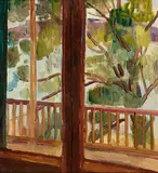 Grace Cossington Smith, 'St. Ives' (At Hunter's Hill) (1944), 1944, oil on composition board