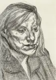 Lucian Freud, Head of IB (1988), 1988, etching on paper, edition 9 of 40, plus 10 artist's proofs, 2 printer's proofs