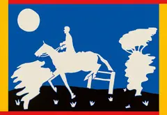 Robert Rooney, 1935: A Midnight Gallop 2002, 2002, synthetic polymer paint on canvas