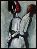 Charles Blackman, Girl Talk (1960)