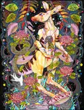 Del Kathryn Barton, We Will Ride 2014, 2014, synthetic polymer paint and gouache on canvas
