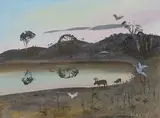 Arthur Boyd, Evening, Shoalhaven (1981)
