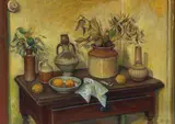 Margaret Olley, Still Life with Objects (1990)
