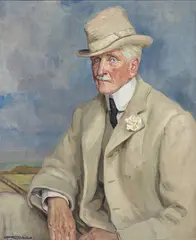 Hilda Rix Nicholas, Colonel Barnes (circa 1907), 1907, oil on canvas