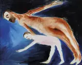 The Vanity of Human Wishes 1966 by Sidney Nolan, 1966, oil on canvas, sold Apr 2022
