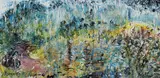 John Perceval, Painting in the Rain 1966, 1966, oil on canvas