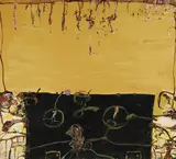 John Olsen, The Tuscan Kitchen 2002, 2002, oil on canvas