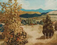 Adrian Feint, Autumn, Canberra 1944, 1944, oil on canvas