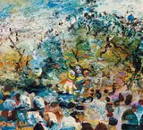 John Perceval, Uriarra Crossing ACT 1965, 1965, oil on canvas