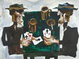 Albert Tucker, Gamblers (1990)