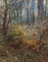 Frederick McCubbin, A Forest Glade 1913, 1913, oil on canvas