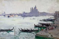Arthur Streeton, Evening, Venice (1908), 1908, oil on canvas