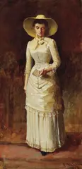 Frederick McCubbin, The Letter 1884, 1884, oil on canvas