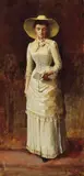 Frederick McCubbin, The Letter 1884, 1884, oil on canvas