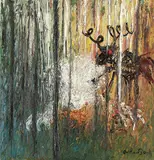 Arthur Boyd, Bride and Ram (1967-1968), 1967-1968, oil on canvas