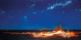 Tim Storrier, Night Sky (1994), 1994, synthetic polymer paint on canvas