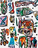 David Larwill, Gone Fishing 2006, 2006, synthetic polymer paint on canvas