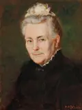 Frederick McCubbin, Portrait of My Mother (1900), 1900, oil on canvas