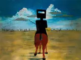 Sidney Nolan, Ned Kelly (1971), 1971, set of 16 colour screenprints on paper