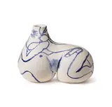 Candle Holder (1975) by Brett Whiteley 1939-1992 Derek Smith born 1931, 1975, earthenware, sold Apr 2021