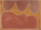 Rover Thomas, Ngayadi Ngayadi Country 1989, 1989, natural earth pigments and natural binders on canvas