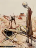 Clifton Pugh, St. Francis and the Dingo 1965