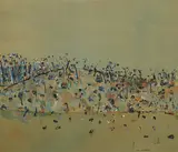 Fred Williams, Lysterfield Landscape (1968), 1968, oil on canvas