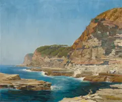The Gulf, Avoca 1932 by Elioth Gruner, 1932, oil on canvas, sold Nov 2020