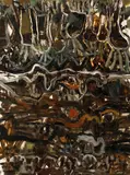 John Olsen, Creek Bed, Hill End 1961, 1961, oil on composition board