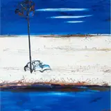 Shoalhaven Painting I (1995) by Arthur Boyd, 1995, oil on canvas, sold Nov 2020