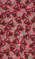 Howard Arkley, Ornamentik (1981), 1981, synthetic polymer paint on canvas