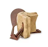 Anthony Caro, New Year Book (1995-1997), 1995-1997, stoneware and steel
