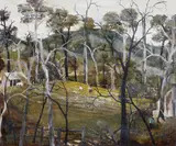 Ray Crooke, Flower Farm, Belgrave 1959