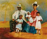 Donald Friend, A Family Group 1954