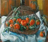 Margaret Olley, Basket of Mandarins 1965